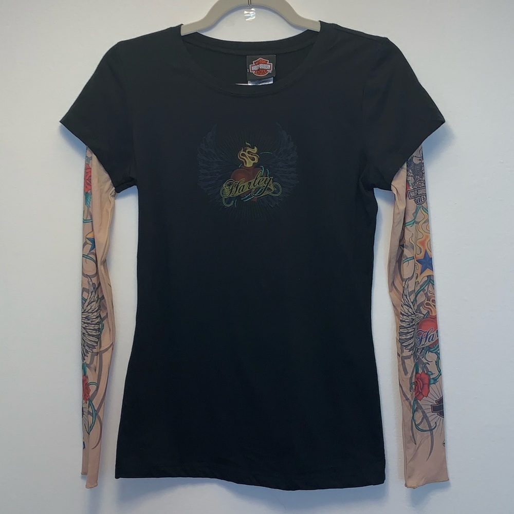 Harley Davidson Long Sleeve Puerto Rico Tee Shirt